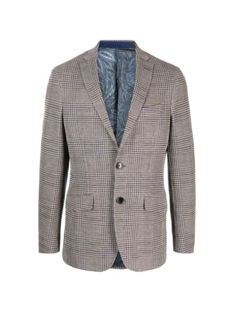 Etro plaid-check pattern blazer