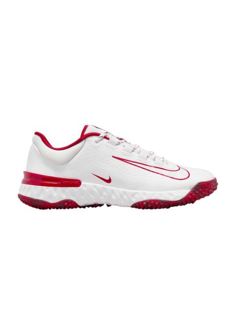 Nike Wmns Alpha Huarache Elite 4 TF 'White University Red'