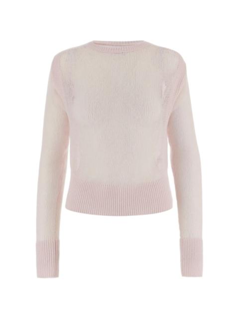 SA SU PHI ribbed crew-neck cashmere sweater