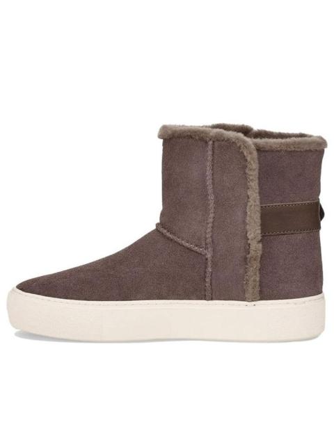 UGG (WMNS) UGG Aika Suede Snow Boots Gray Brown 1104069-MLE