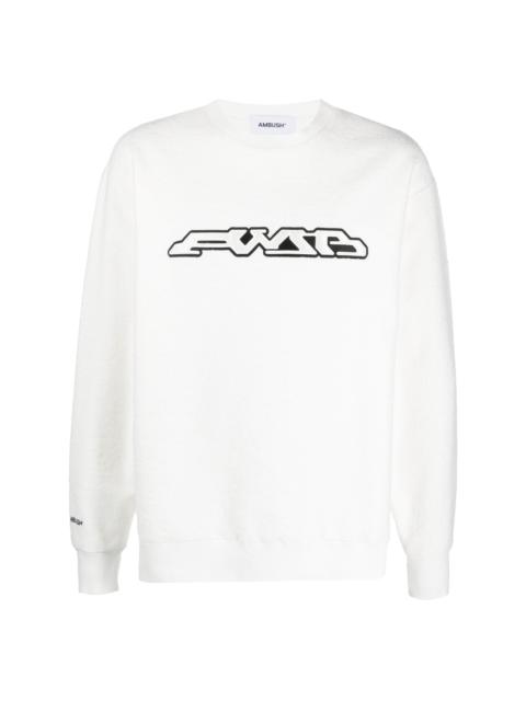 logo-print long sleeves sweatshirt
