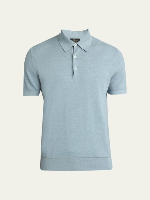 Brioni Men's Sea Island Polo Shirt