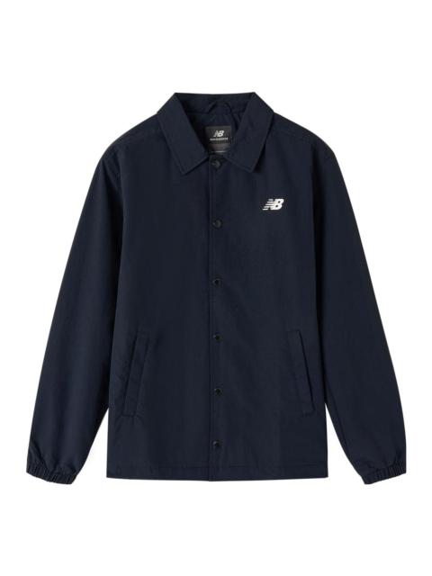 New Balance Essentials Coaches Jacket 'Black' NAA1V013-BK