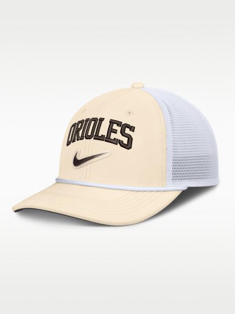 Nike Baltimore Orioles Rise Men's Nike Dri-FIT MLB Trucker Adjustable Hat