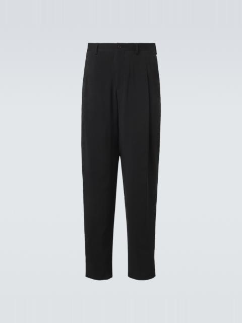 GIORGIO ARMANI Pleated tapered pants