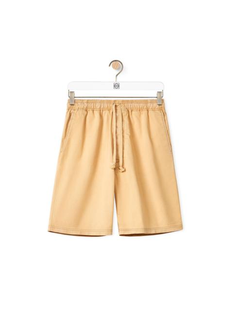 Loewe Drawstring shorts in cotton