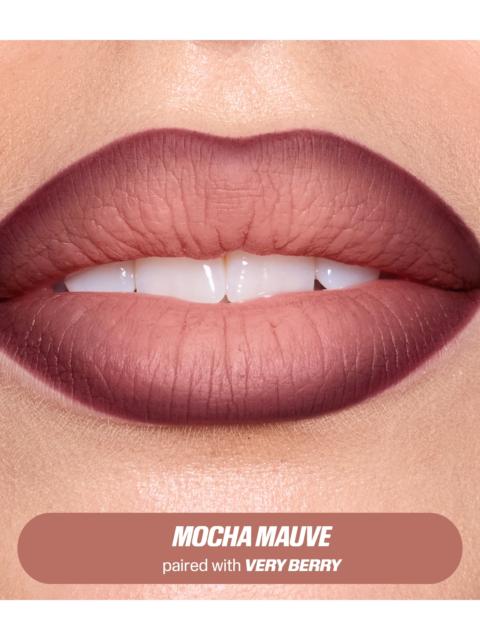 Huda Beauty Mocha Mauve Lip Duo​