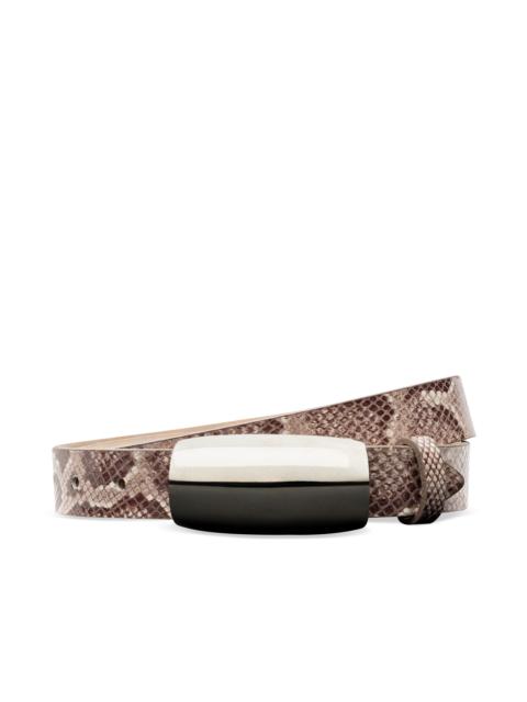 L'AGENCE Marlowe Leather Belt