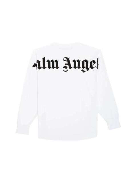 Palm Angels Palm Angels Logo L/S Tee White