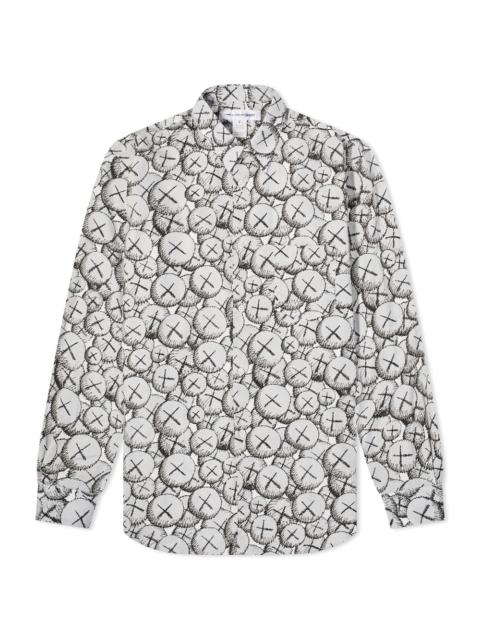 Comme des Garçons SHIRT Comme des Garcons SHIRT Poplin Kaws Print Shirt