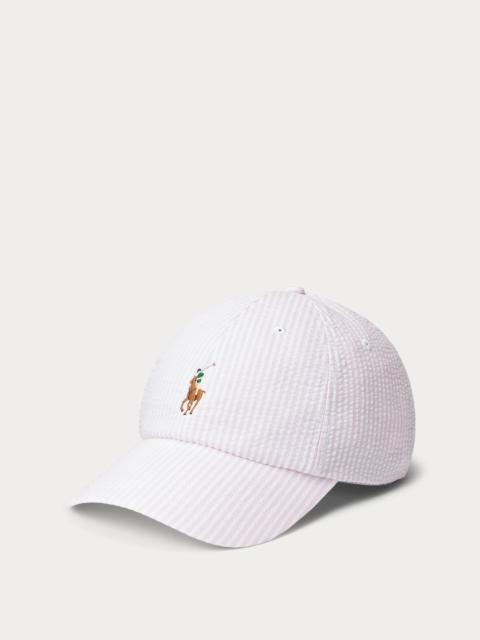 Polo Ralph Lauren Seersucker Ball Cap