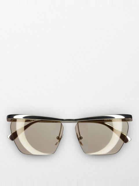 PHOEBE PHILO Mono Metal Sunglasses