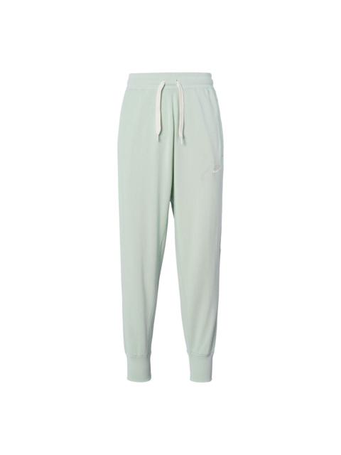 Nike 남자 나이키 자수 로고 니트 번들 피트 스포츠 바지 / 바지 / 조깅 Autumn Green Yellow DA002