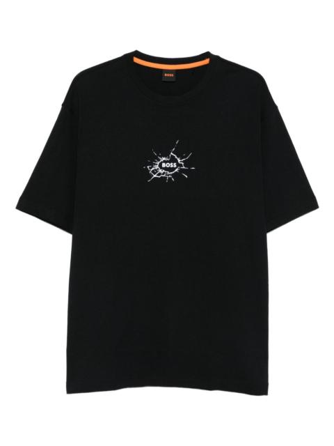 BOSS logo-print T-shirt