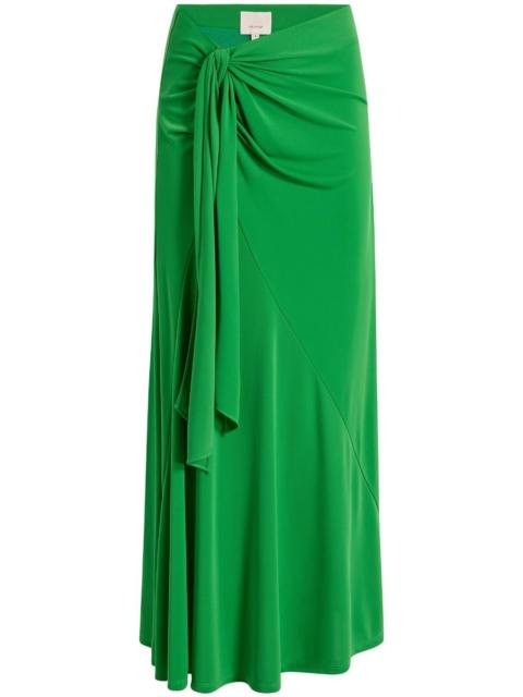 Cinq à Sept Sheila knotted long skirt
