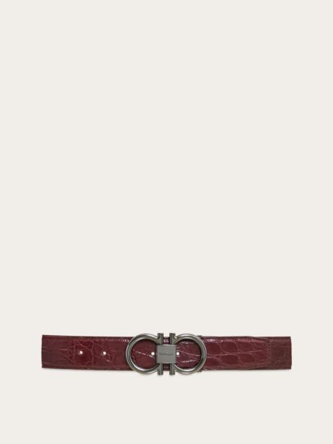 FERRAGAMO Adjustable Gancini belt