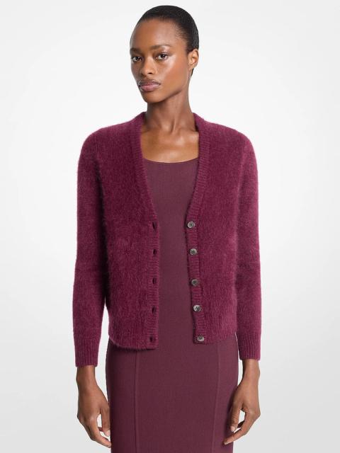 MICHAEL KORS COLLECTION Brushed Cashmere Cardigan