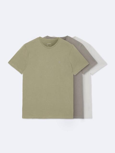 ALLSAINTS BRACE COTTON T-SHIRTS 3 PACK