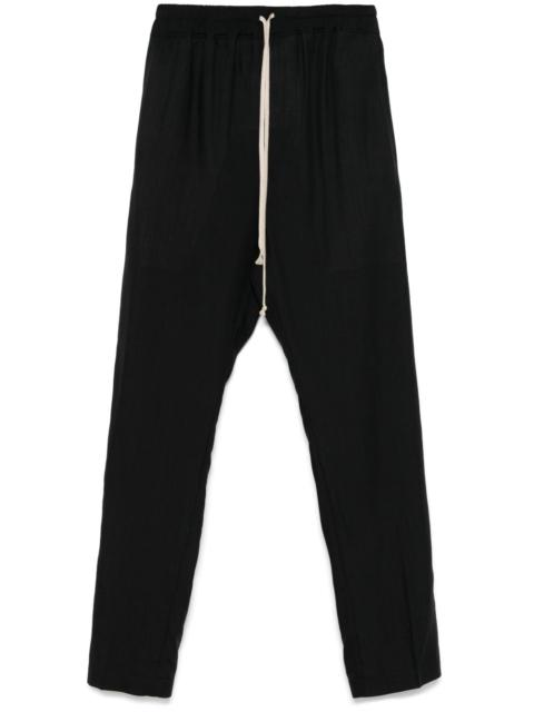 Rick Owens Drawstring Slim Long trousers