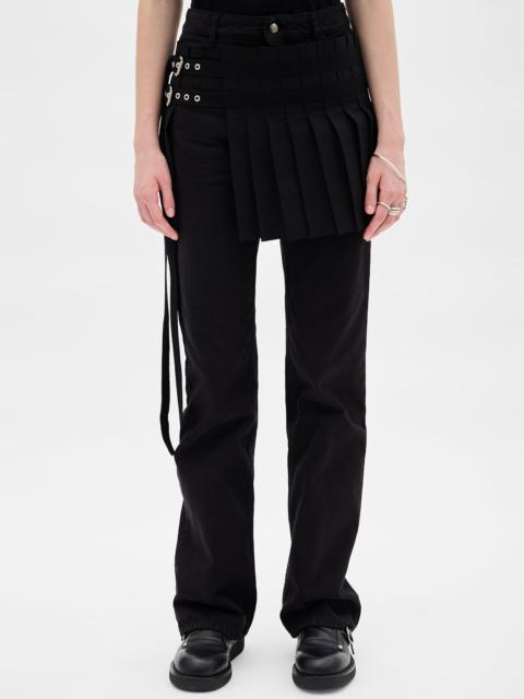 Ann Demeulemeester Ofelia Mini Pleated Kilt