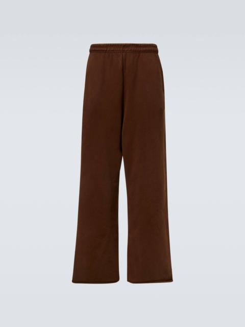 entire studios Cotton wide-leg sweatpants