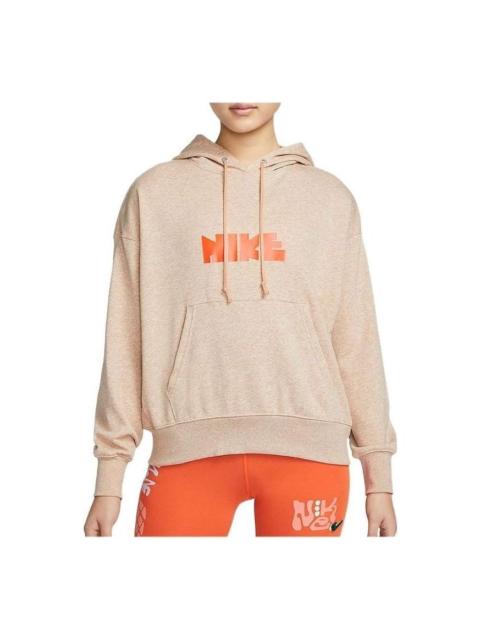 Nike (WMNS) Nike x Atmos Sportswear Circa 72 Hoodie '핑크 오렌지' DM6776-200