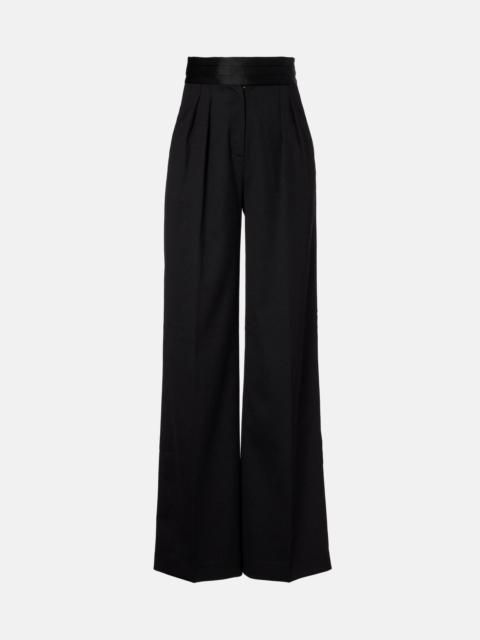 REBECCA VALLANCE Danna high-rise wide-leg pants