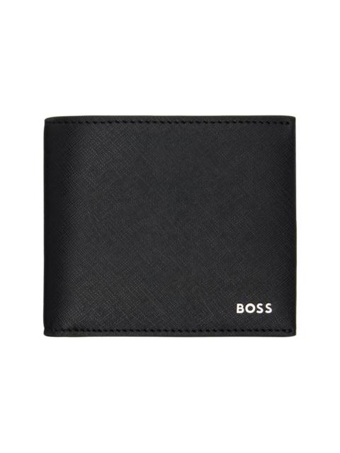 BOSS Black Saffiano Leather Wallet