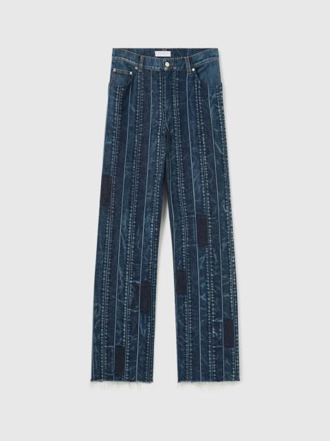 Stella McCartney Waistband Panelled Straight Jeans