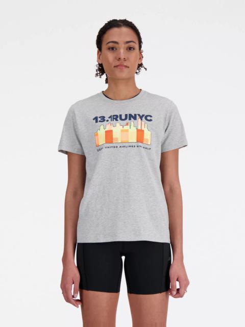 New Balance United Airlines NYC Half Graphic T-Shirt