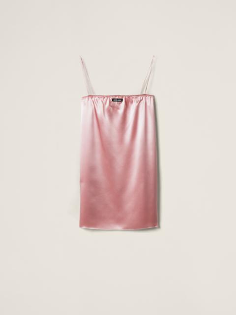 Miu Miu Satin mini-dress