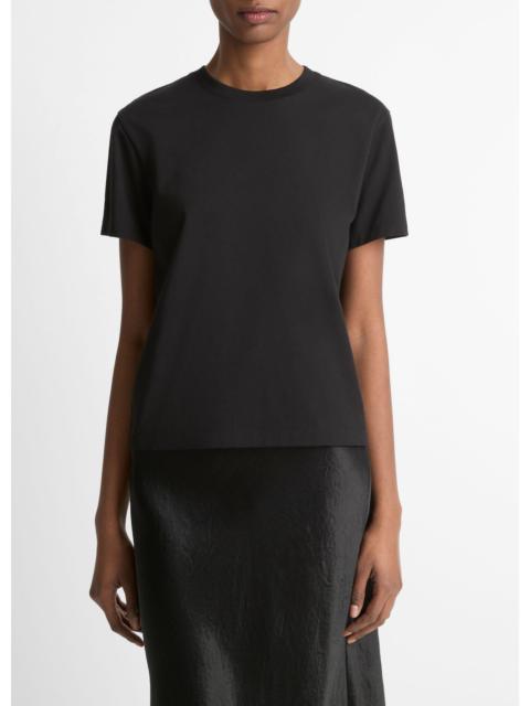 Vince Pima Cotton Crew Neck T-Shirt