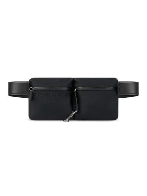 Givenchy Men's Cargo Belt Bag in Canvas - Black
