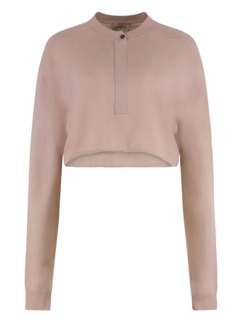 LE KASHA cropped sweater
