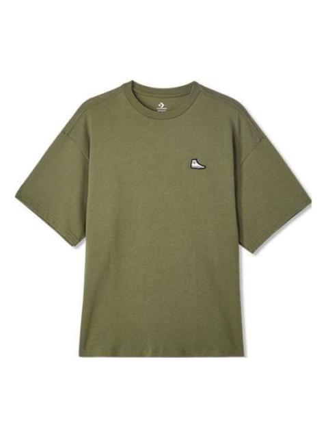 Converse Converse Sneaker Patch Tee 'Green' 10023850-A02
