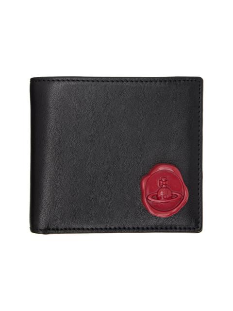 Vivienne Westwood Black Billfold Wallet