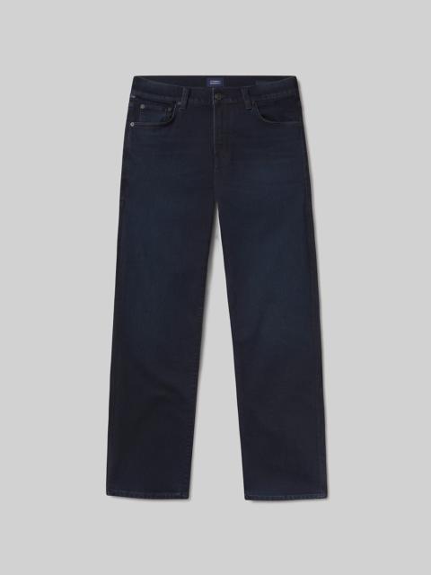 Citizens of Humanity Elijah Straight Cotton Silk Denim In Indio