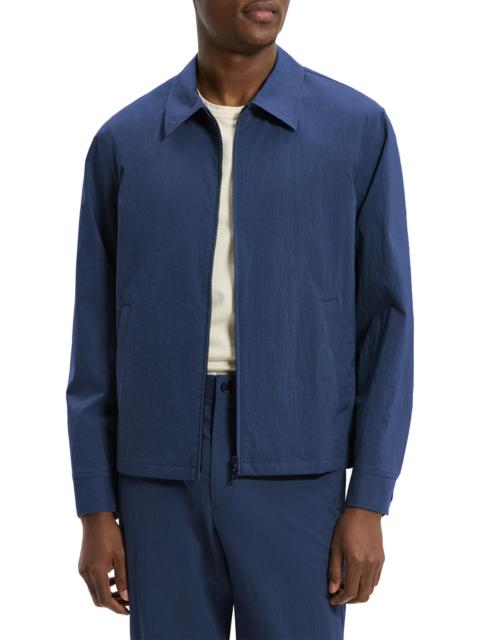 Theory Men's City Full-Zip Nylon-Blend Jacket - Nocturne Navy