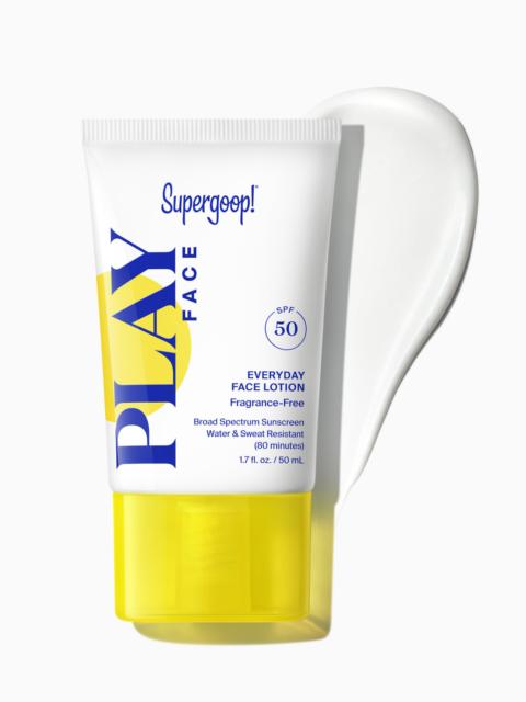 Supergoop PLAY Everyday Face Lotion SPF 50 Fragrance-Free