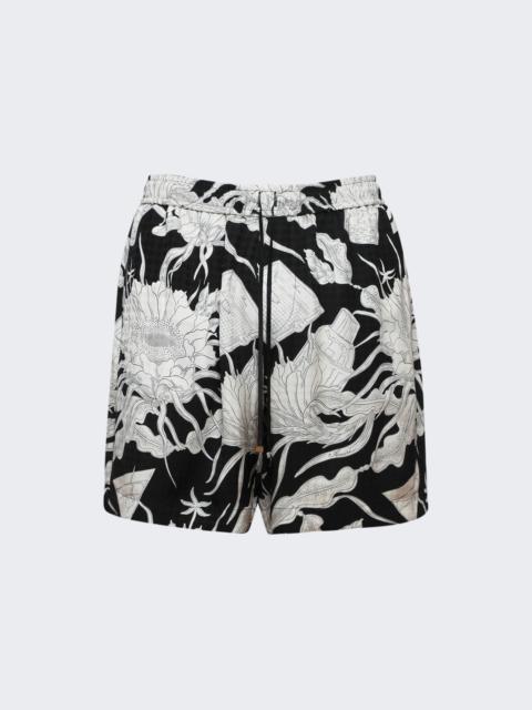 AMIRI Floral Short Black