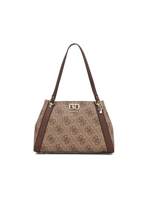 GUESS USA logo charm tote bag