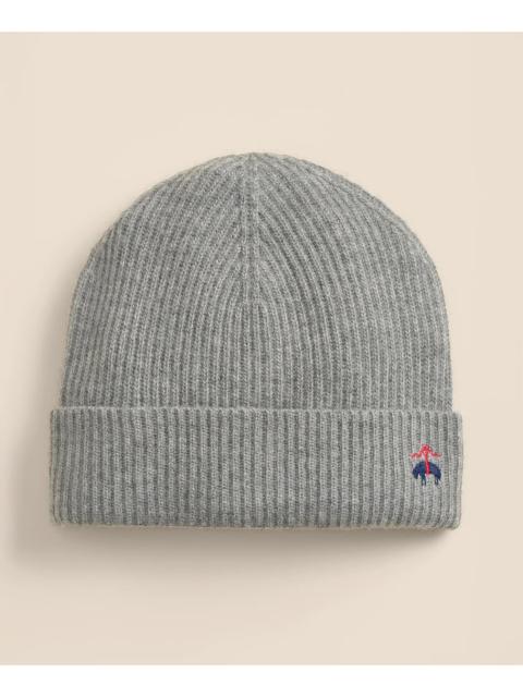 Brooks Brothers Wool-Cashmere Beanie Hat
