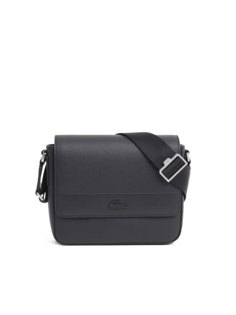 LACOSTE Chantaco logo-embossed messenger bag