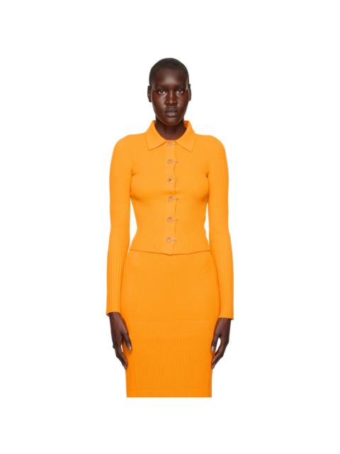 Dion Lee Yellow Gradient Cardigan