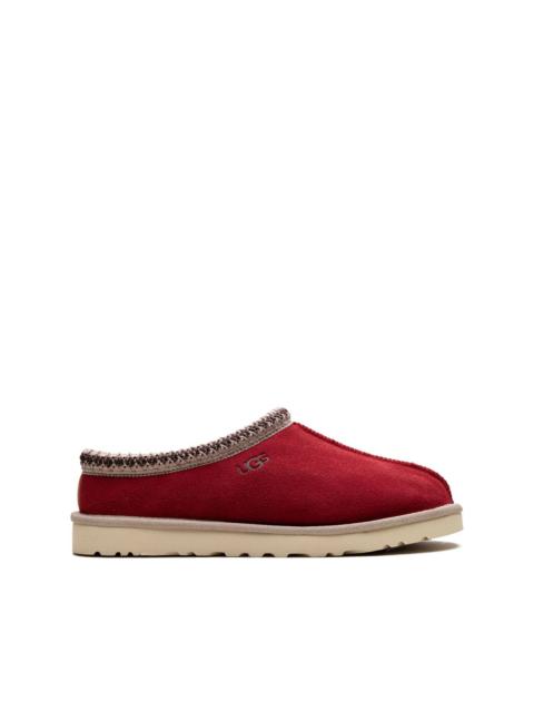 UGG Tasman "Chestnut/Samba Red" slippers