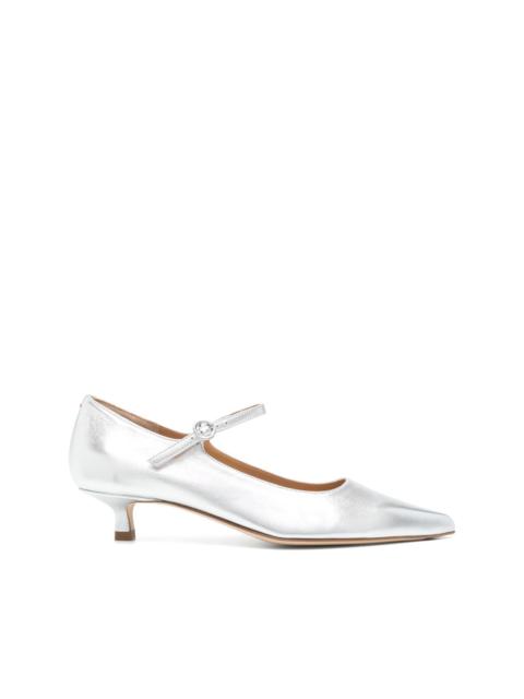 Aeyde 45mm leather pumps