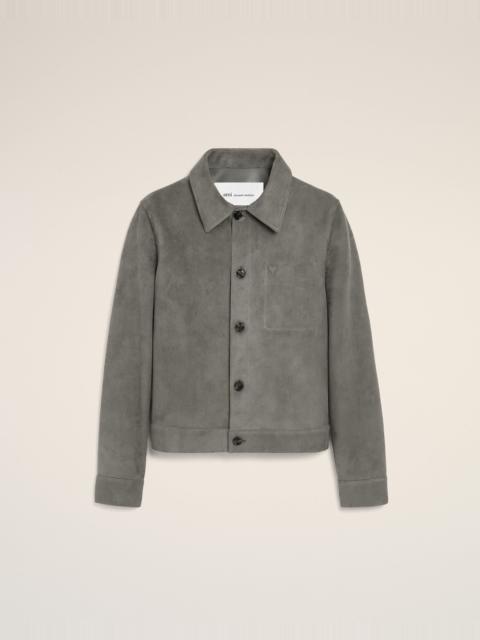 GREY GOAT LEATHER AMI DE COEUR BUTTONED JACKET