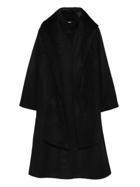 forte_forte funnel-neck coat