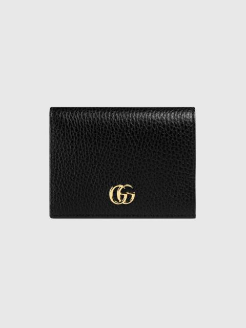 GUCCI Leather card case wallet
