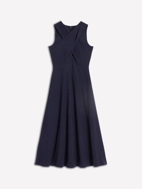 BODEN Cross Front Ponte Dress-Navy